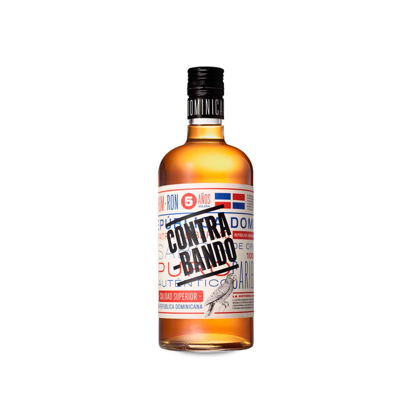 Ron Contrabando Añejo 5 Ans  70 cl.