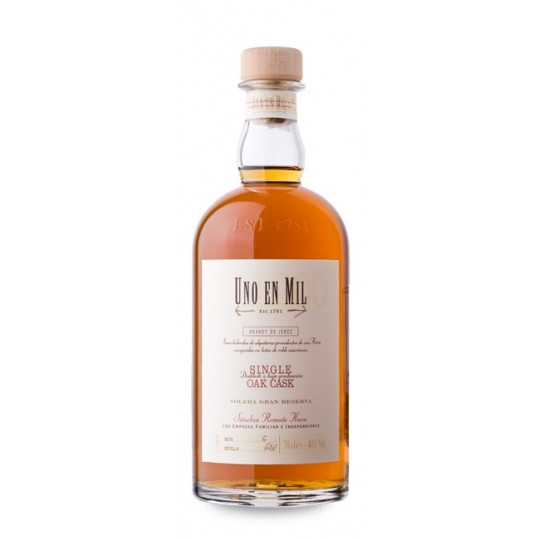 Brandy Uno En Mil Solera...