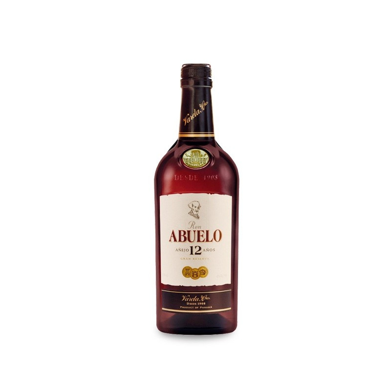 Ron Abuelo Añejo 12 Ans  70 cl.