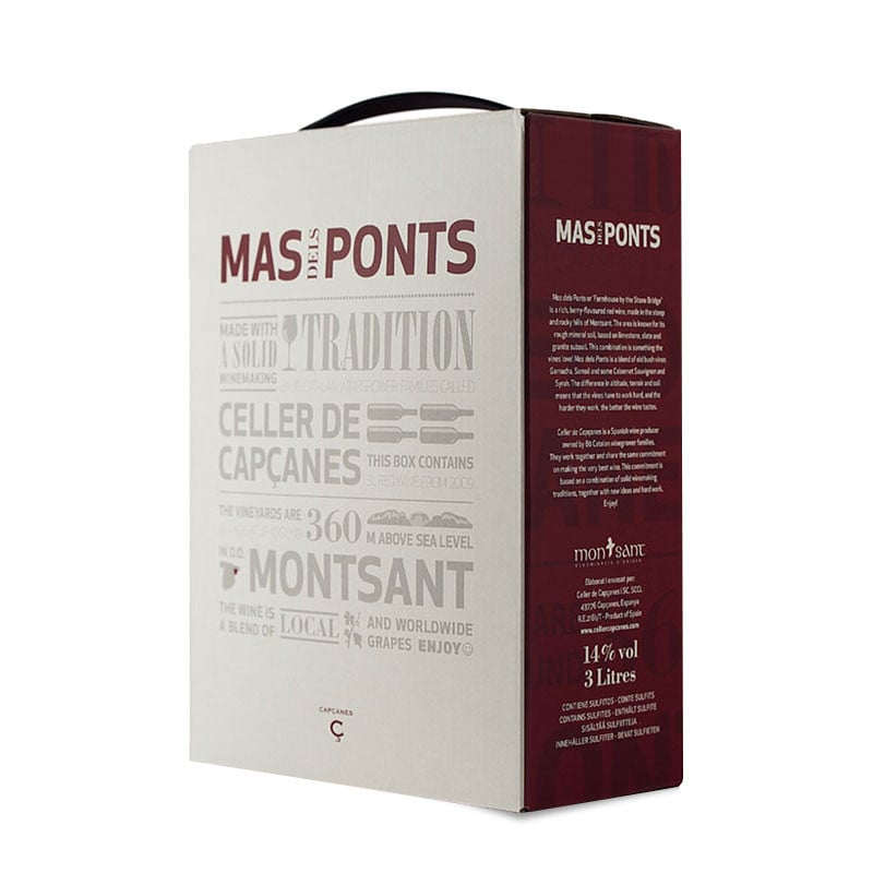 Mas dels Ponts Bag in Box 3 Litres