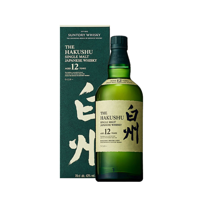 Hakushu 12 Anns Japanese Single Malt Whisky  70 cl.