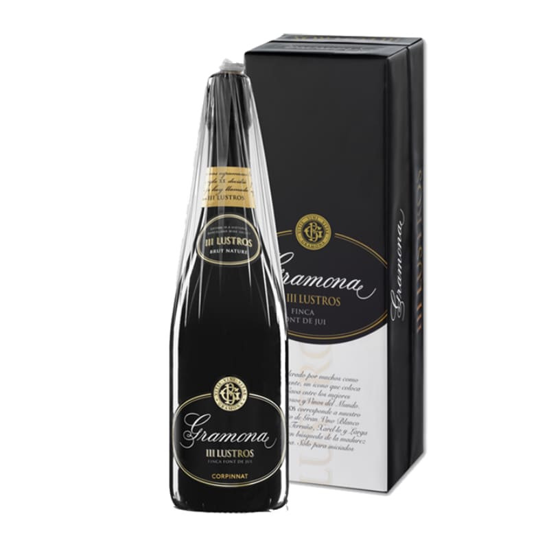 Étui 1 bouteille Gramona III Lustros Cadeau