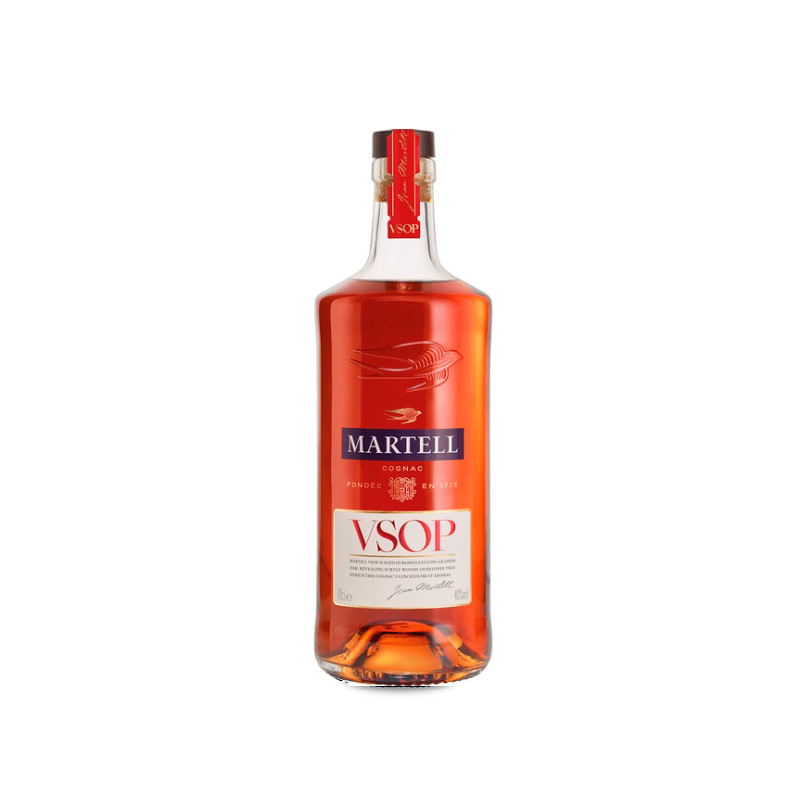 Cognac Martell VSOP Red Barrel  70 cl.