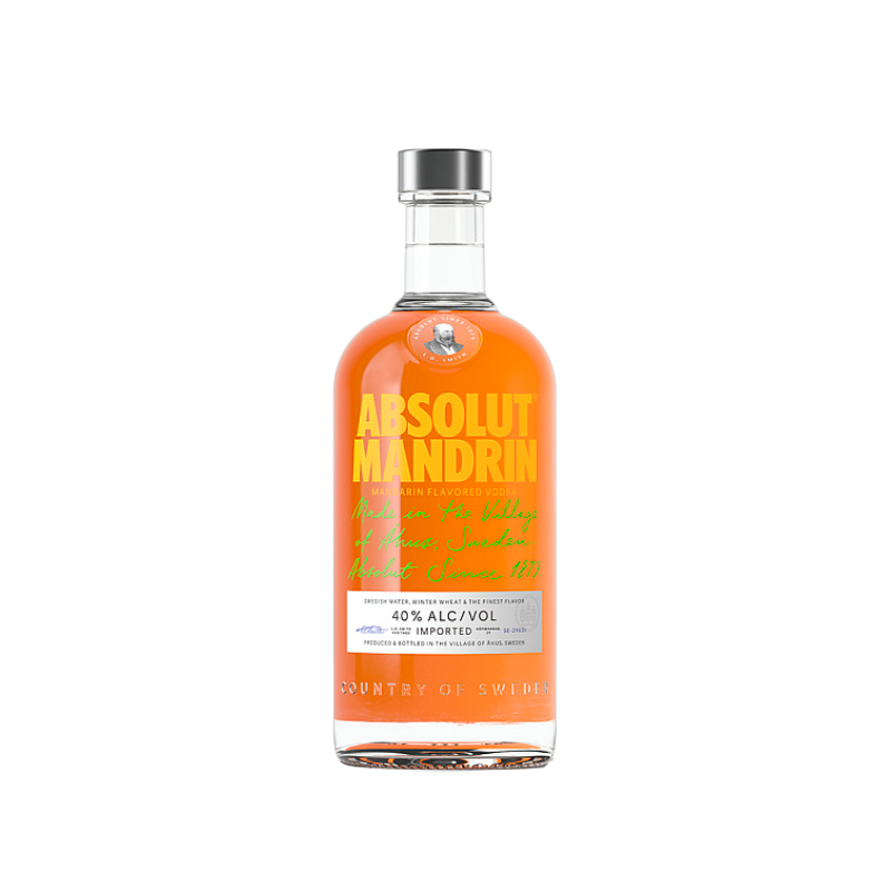 Absolut Mandrin Vodka  1 Litre