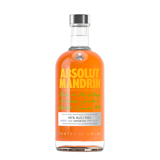 Absolut Mandrin Vodka  1 Litre