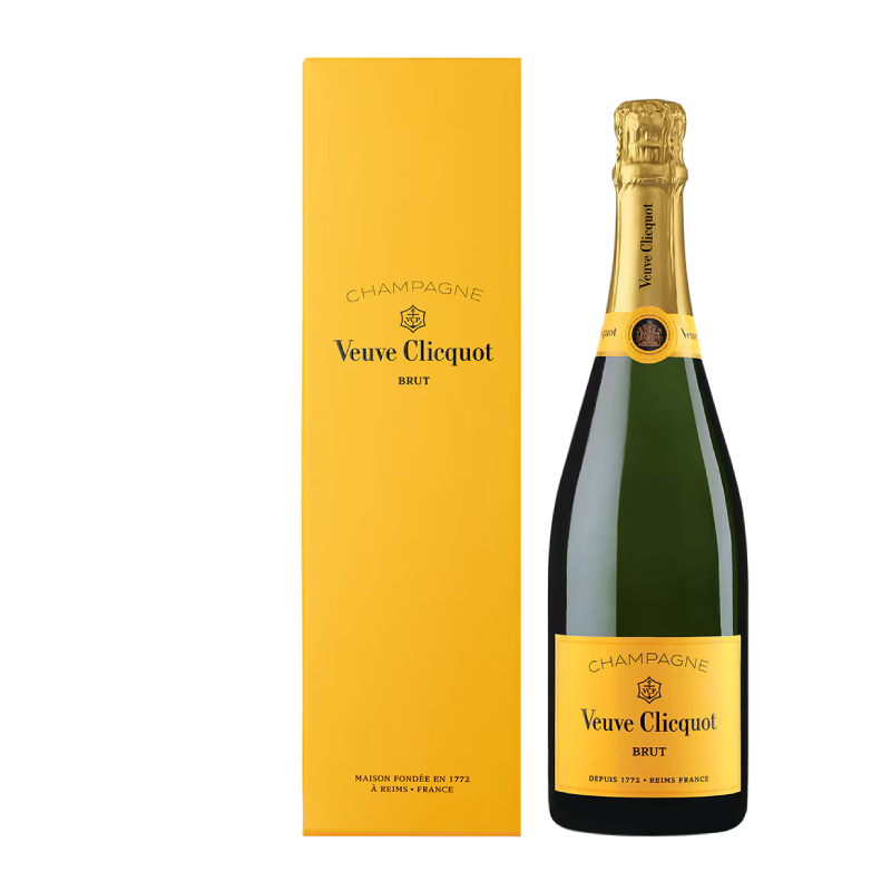 Étui 1 bouteille Veuve Clicquot Brut Yellow Label  Cadeau