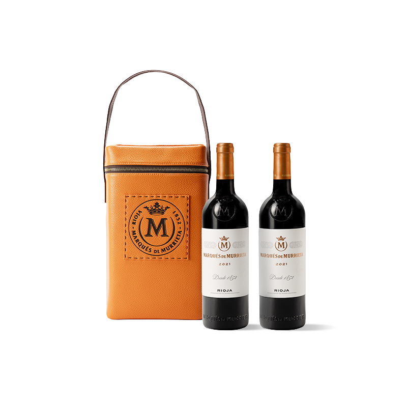 Étui 2 bouteilles Marques de Murrieta Reserva Cadeau