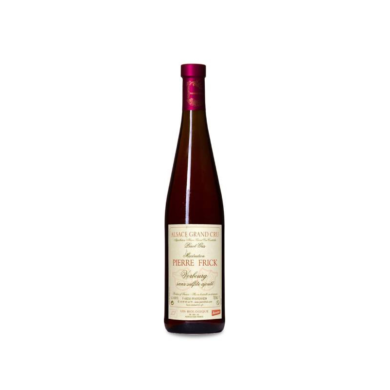 photo Pierre Frick Pinot Gris Macération Alsace Grand Cru Vorbourg
