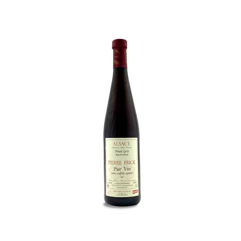 photo Pierre Frick Pinot Gris Macération 2022