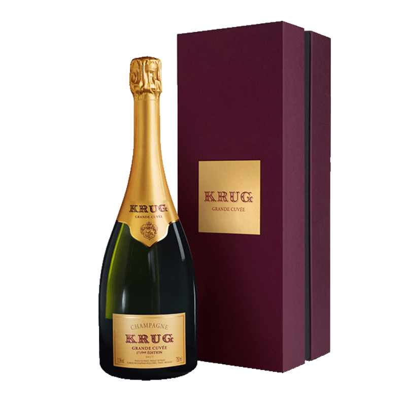 Étui 1 bouteille Krug Grande Cuvée Edition 173th