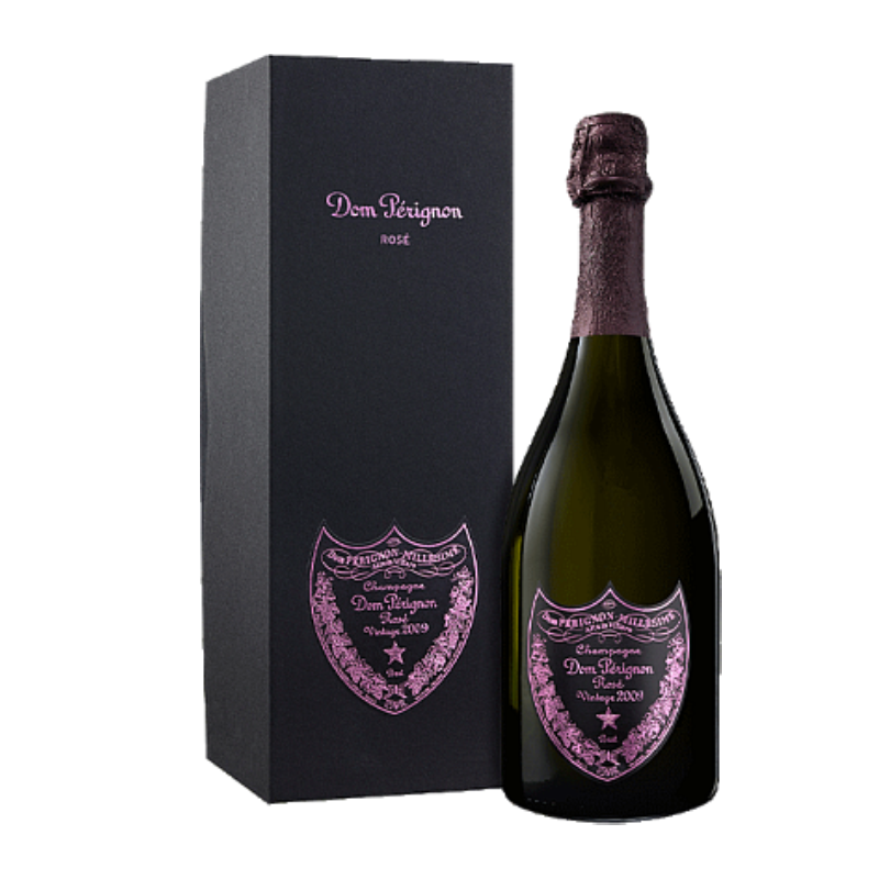 Étui 1 bouteille Dom Pérignon Rosé Vintage  Cadeau 2009