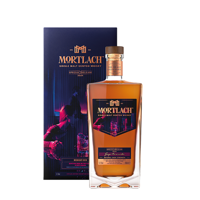 Mortlach Midnight Dusk Special Release 2024 avec étui 70 cl.