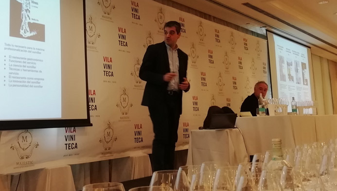 Dégustation digne de ce nom avec Álvaro Palacios et Ricardo P. Palacios.