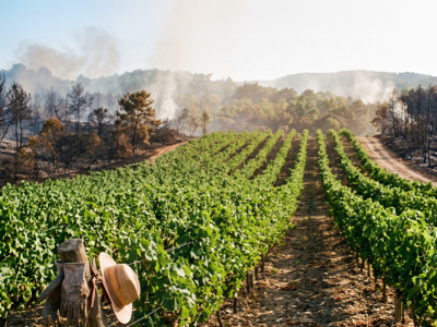 Vignobles qui éteignent les incendies